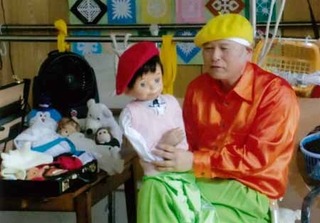 アンプル黒川さんと相棒ののんちゃんの写真